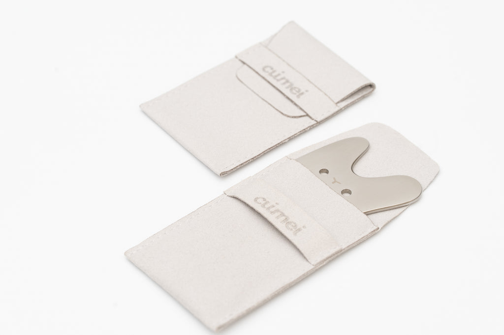 Bunny: Stainless facial massager Gua Sha - Single