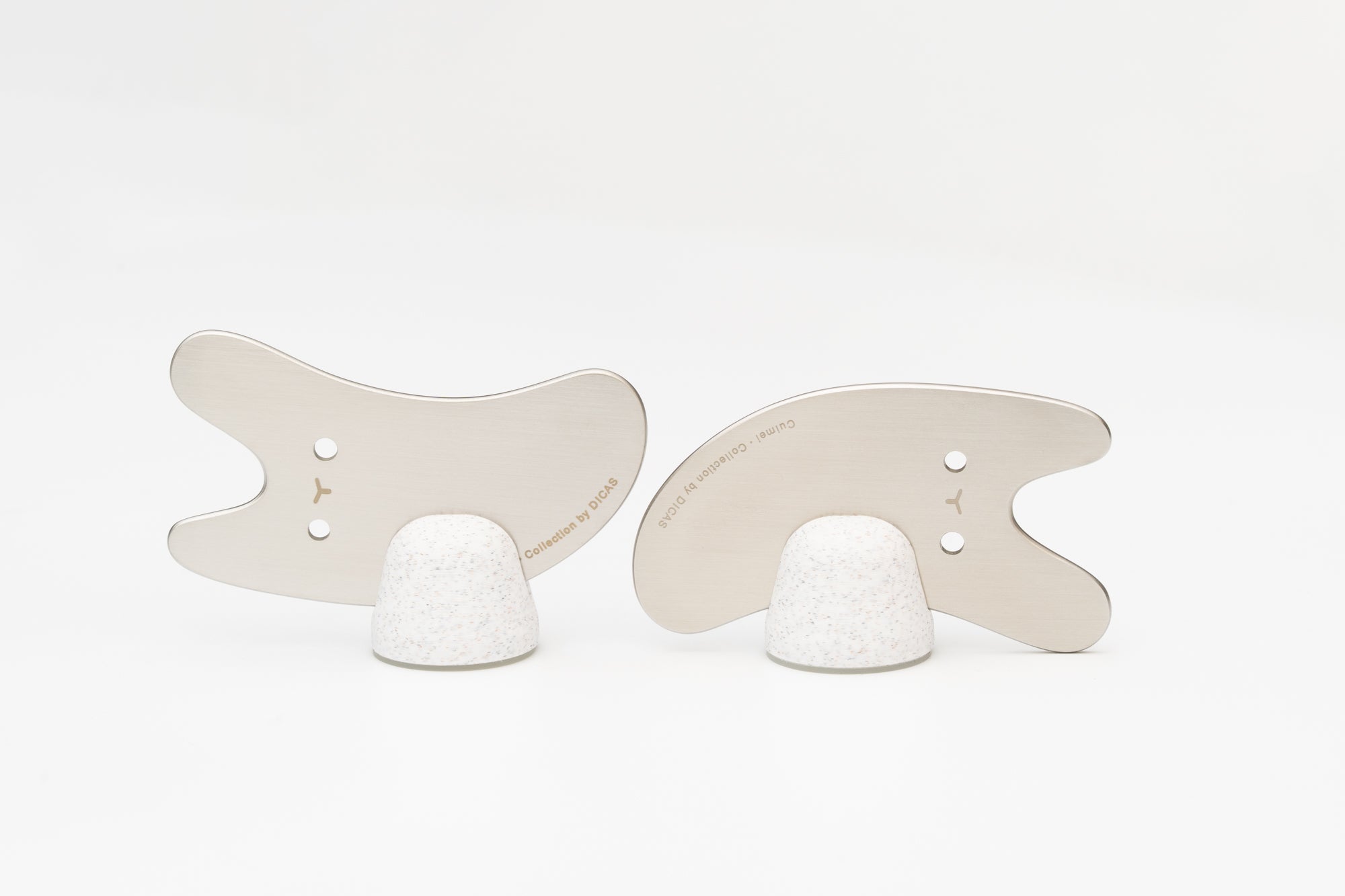 Bunny: Stainless facial massager Gua Sha - Single