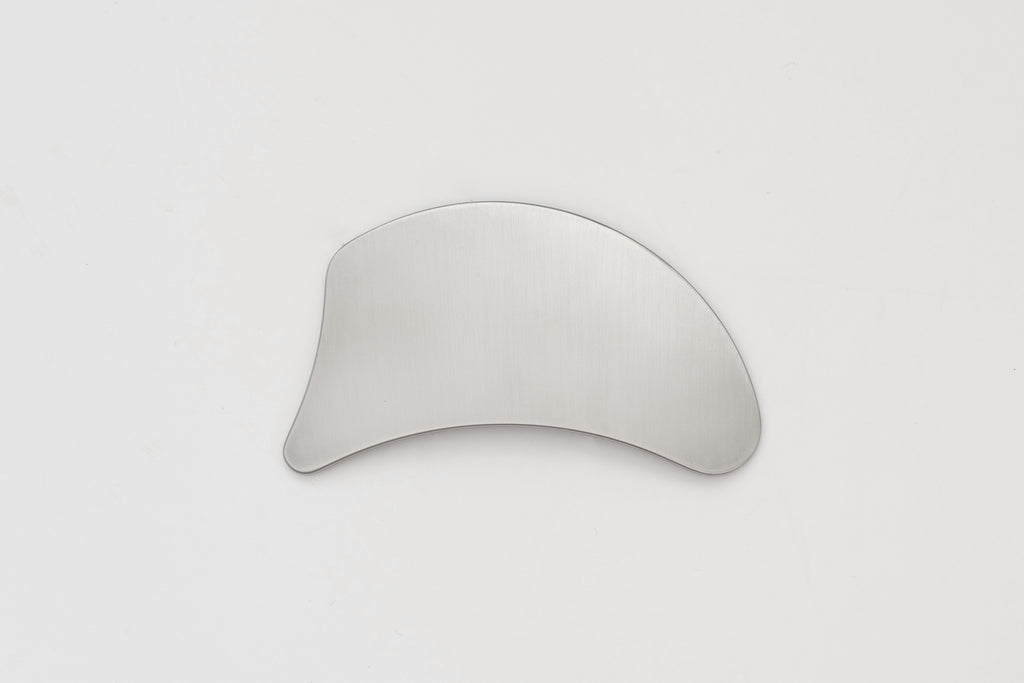 SHUHU - Stainless facial massager Gua Sha - Single